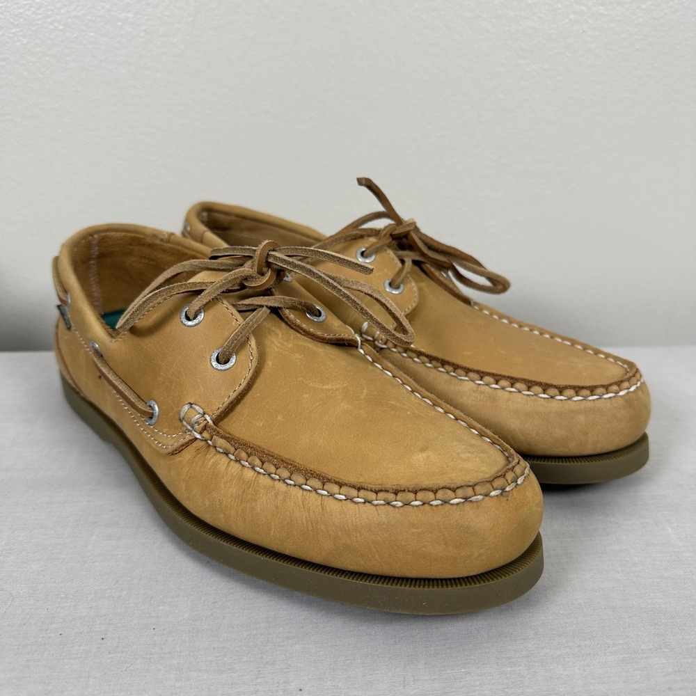 Eastland‎ Men's 11 Boat Shoes Peanut Sea Dog Leather NEW